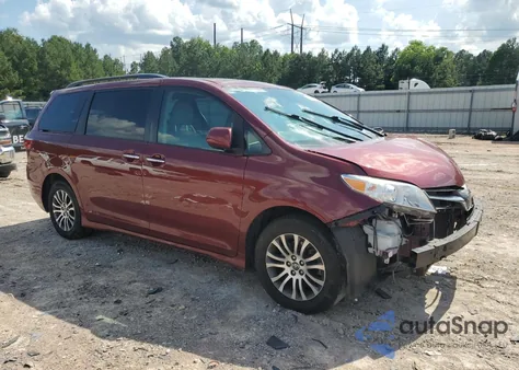2018 Toyota Sienna Xle из США, поврежденный, VIN 5TDYZ3DCXJS941257